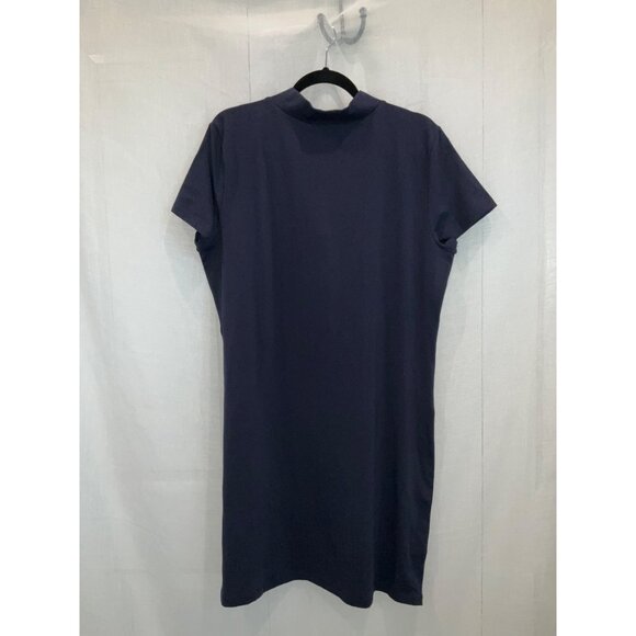 DKNY Navy Blue Logo Dress NEW size XL Women's - Picture 4 of 6